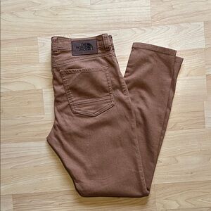 The North Face Tungsted Slim Pants Khaki Brown Hiking Outdoor